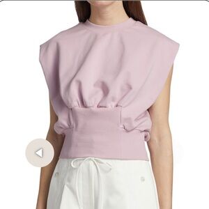 Luxury French Terry Top 3.1 Phillip Lim Lavender Rare Find